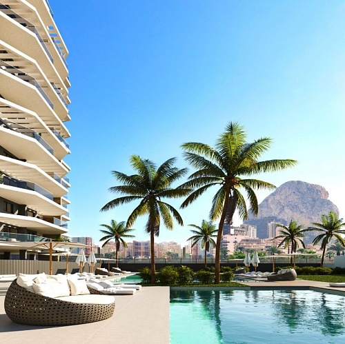 Апартаменты в Кальпе, Испания, 80 м2 фото 1
