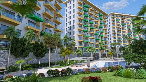 Квартира в Авсалларе, Турция, 50 м2 фото 1