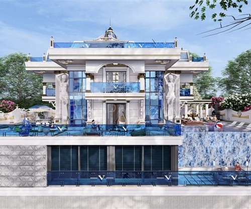 Вилла в Алании, Турция, 450 м2 фото 1