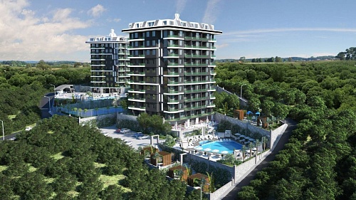 Квартира в Алании, Турция, 48 м2 фото 1