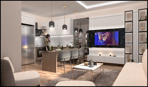 Апартаменты в Мерсине, Турция, 110 м2 фото 1