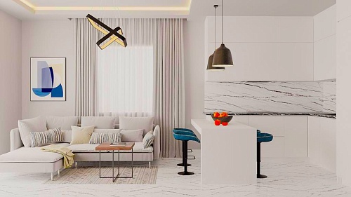 Апартаменты в Алании, Турция, 60 м2 фото 1