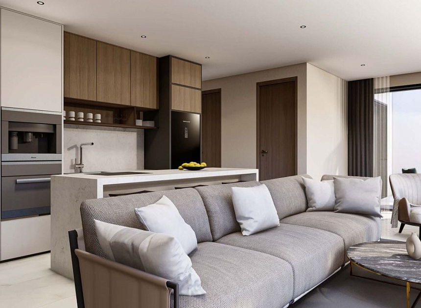 Пентхаус в Бахчели, Кипр, 75 м2