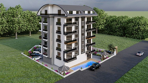 Квартира в Авсалларе, Турция, 60 м2 фото 1