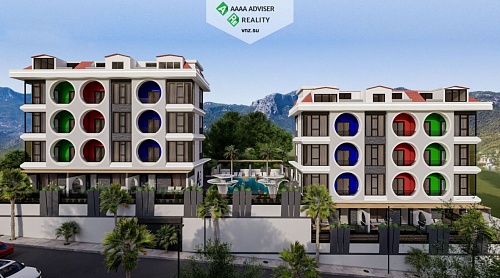 Квартира в Алании, Турция, 45 м2 фото 1