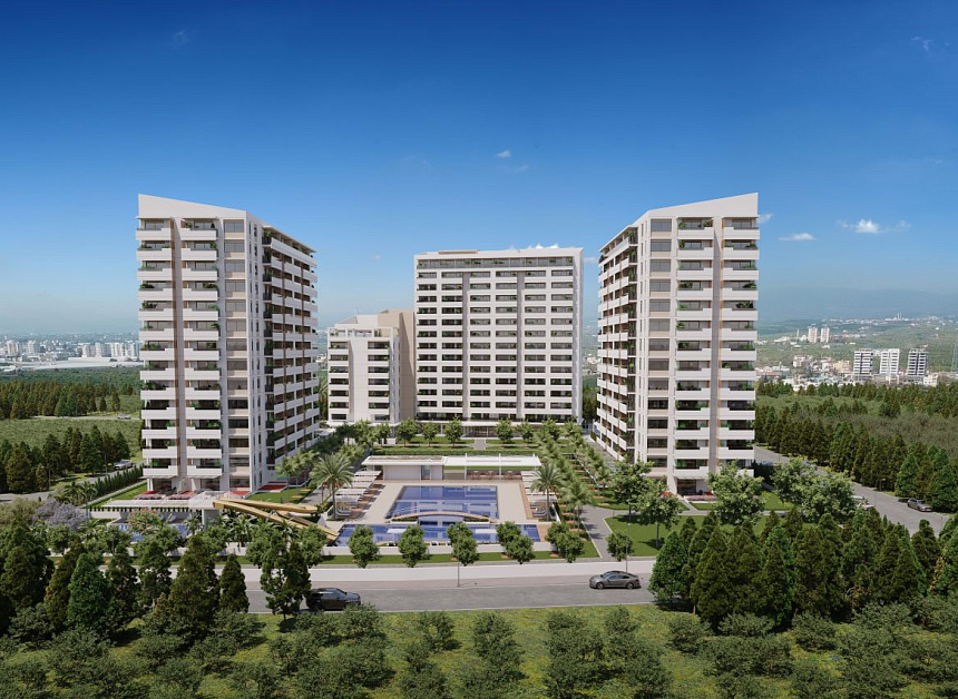 Квартира в Мерсине, Турция, 78 м2