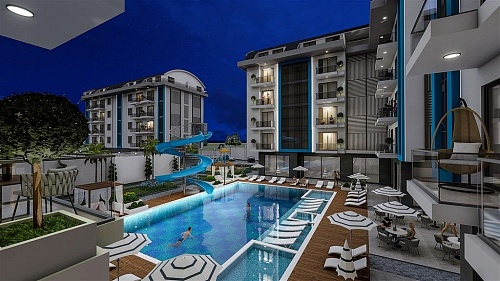 Апартаменты в Алании, Турция, 48 м2 фото 1