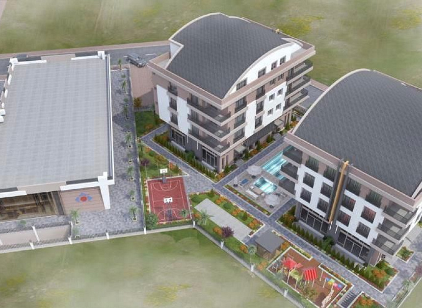 Апартаменты в Анталии, Турция, 93 м2