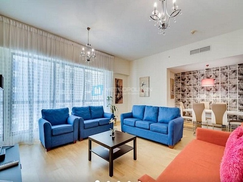 Апартаменты JBR, ОАЭ, 119.94 м2 фото 1
