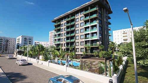 Квартира в Алании, Турция, 50 м2 фото 1