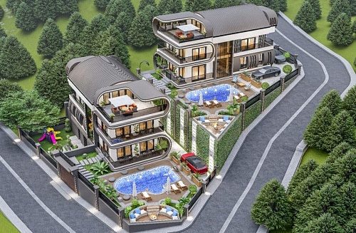 Вилла в Алании, Турция, 515 м2 фото 1