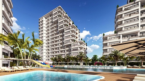 Апартаменты в Мерсине, Турция, 45 м2 фото 1