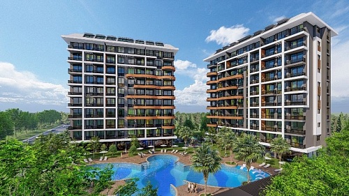Квартира в Алании, Турция, 57 м2 фото 1