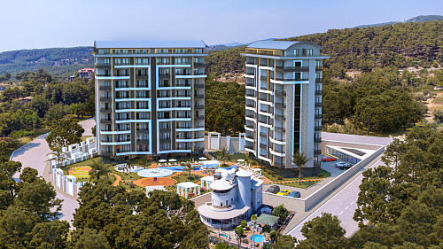 Апартаменты в Авсалларе, Турция, 51 м2 фото 1