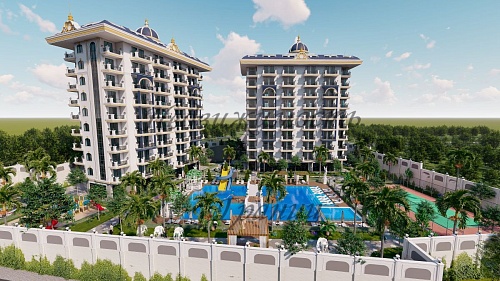 Апартаменты в Алании, Турция, 55 м2 фото 1