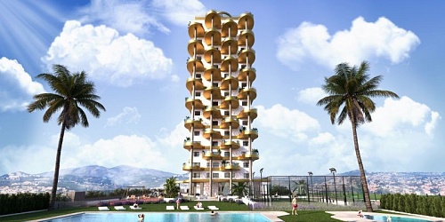 Апартаменты в Кальпе, Испания, 76 м2 фото 1