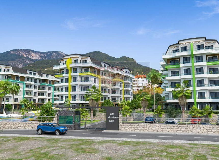 Квартира в Алании, Турция, 54 м2