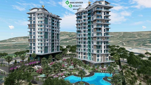 Квартира в Алании, Турция, 53 м2 фото 1