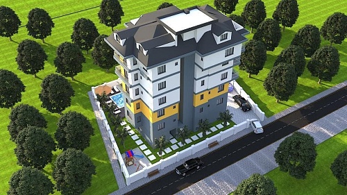 Квартира в Алании, Турция, 58 м2 фото 1