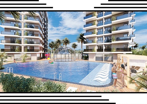 Квартира в Алании, Турция, 50 м2 фото 1