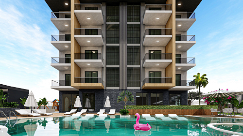 Квартира в Алании, Турция, 46 м2 фото 1