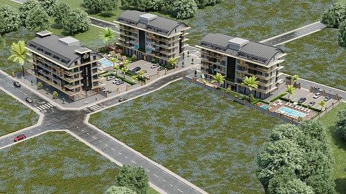 Апартаменты в Алании, Турция, 67 м2 фото 1