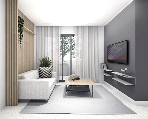 Апартаменты в Салониках, Греция, 54 м2 фото 1