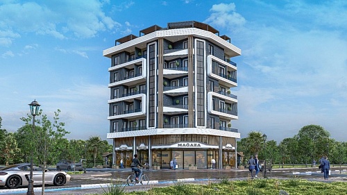 Квартира в Алании, Турция, 50 м2 фото 1