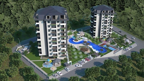 Апартаменты в Алании, Турция, 54 м2 фото 1