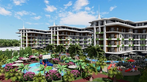 Апартаменты в Алании, Турция, 55 м2 фото 1