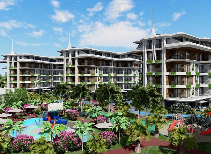 Квартира в Алании, Турция, 59 м2